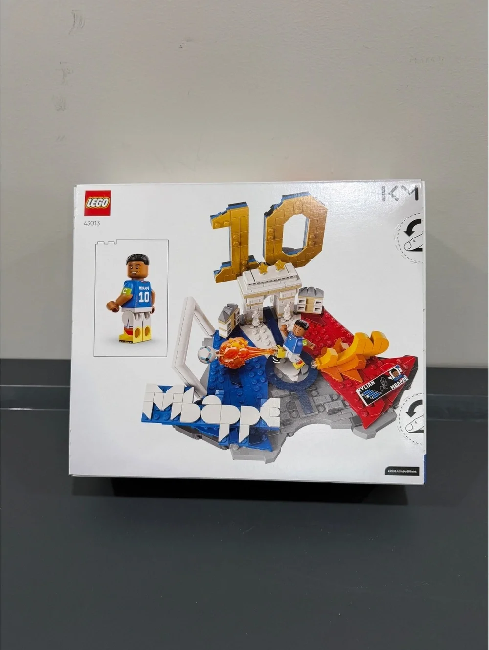 LEGO 43013 Kylian Mbappé Soccer Highlights 490pc New Sealed FIFA World Cup 2026